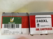 2 Pack 240XL PG-240XL Black Ink Cartridge for Canon PIXMA MG3122 MG3140 MG3200
