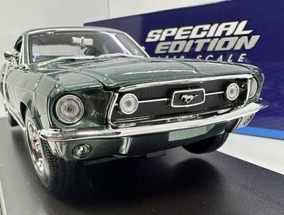 MAISTO 1/18 Scale 1967 Ford Mustang GTA Fastback”Green Version” | eBay
