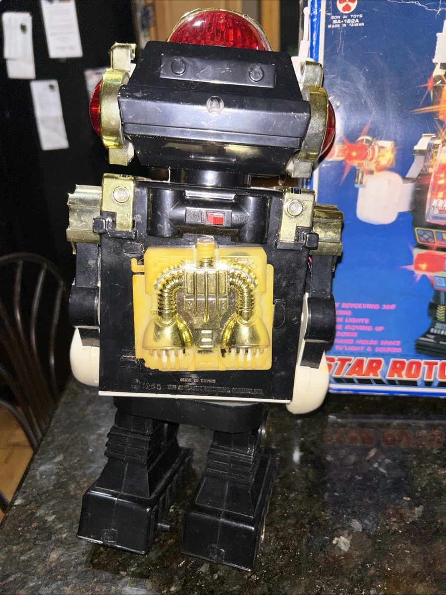 d*7様 スターロボット Roboter Vintage Star Roto Robot 1985 Son Ai Kunststoff Industrie