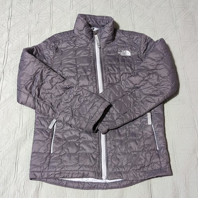 The North Face Boys Small 7/8 Lightweight Coat Jacket Gray Spring 