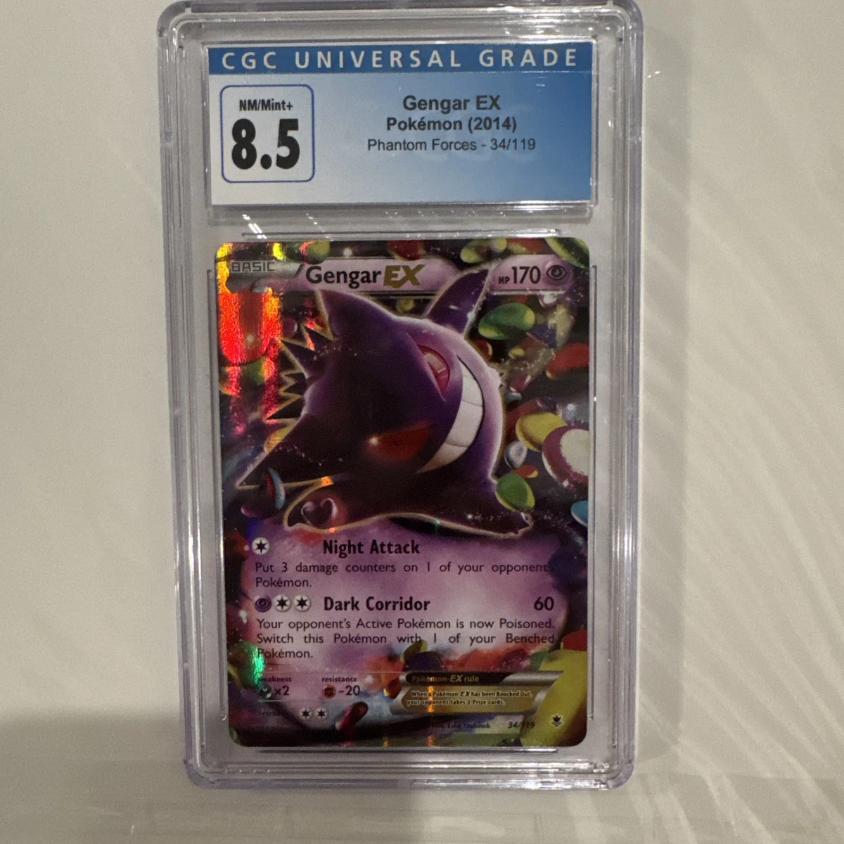 Gengar Pokémon TCG Ultra Rare XY Individual Collectible Card Game Cards for  sale