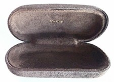 TOM FORD Velvet Velour Sunglasses Case Brown Vintage Nordy (O)