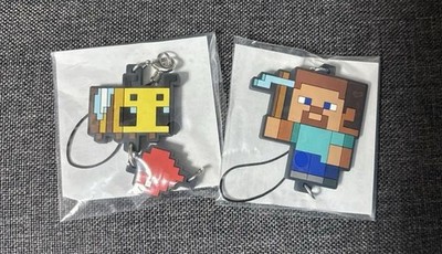 Minecraft Strap Set Bee Heart Steve 2 Stück Sammlerzubehör