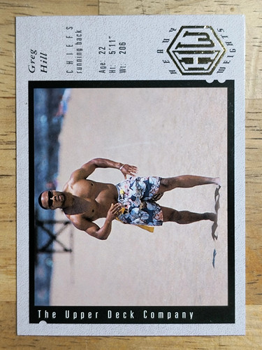 1994 Upper Deck #40 Greg Hill HW