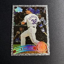 2011 Topps Diamond Anniversary Josh Hamilton Silver Sparkle Card #29