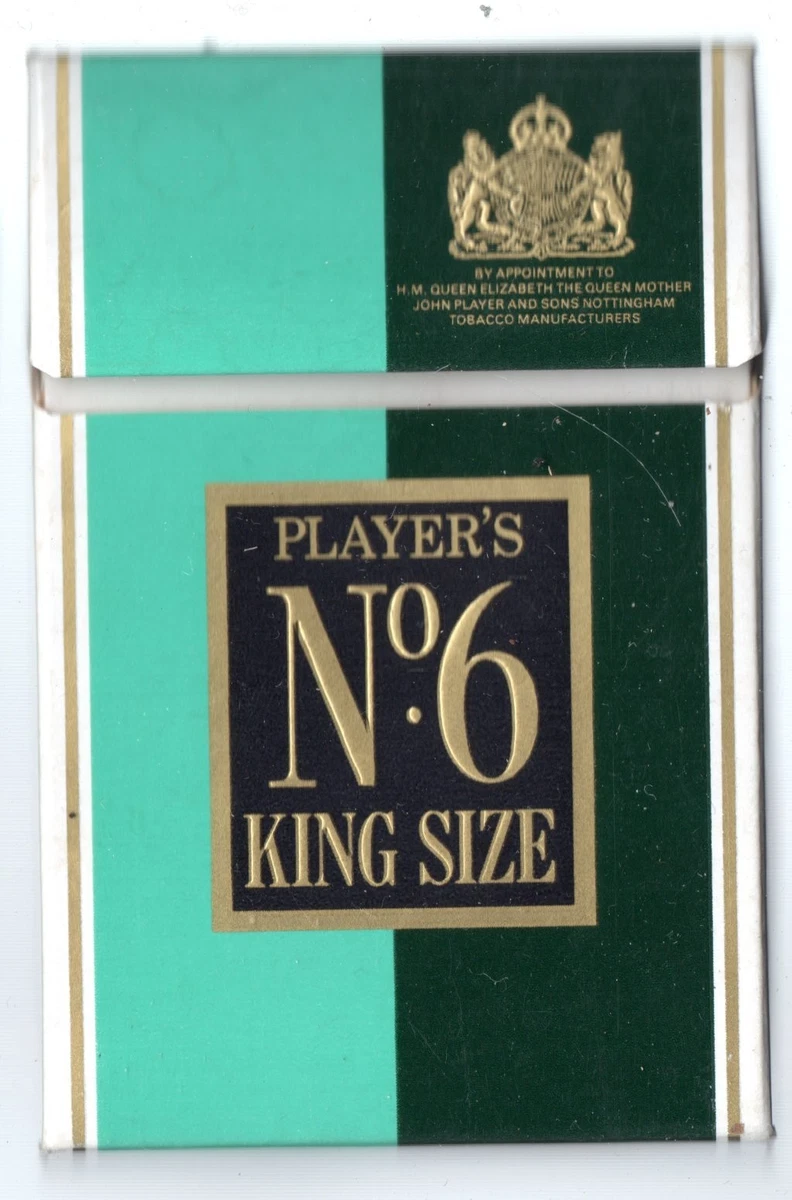 no 6 cigarettes price Players No 6 in Collectable Cigarette Packets for sale
