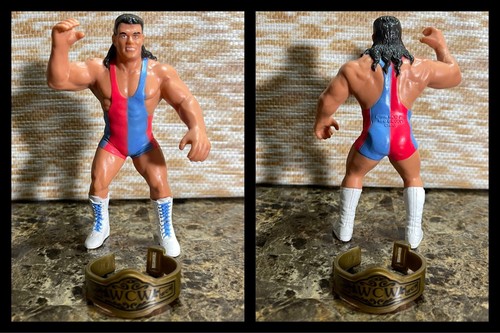 GEM MINT - WCW Galoob Scott Steiner UK Exclusive w...