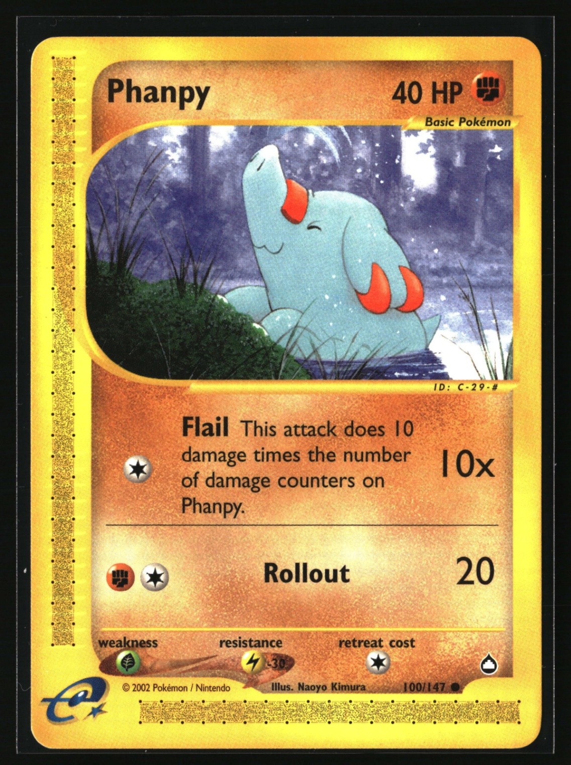 Phanpy Common Aquapolis 100/147 NM