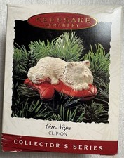Hallmark Keepsake Ornament 1995 CAT NAPS #2 in Series