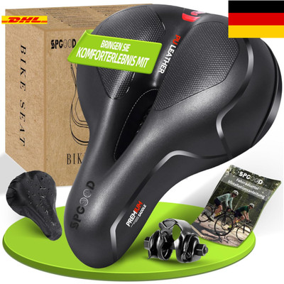 Atmungsaktiver Fahrradsattel | Memory Foam | Wasserdicht