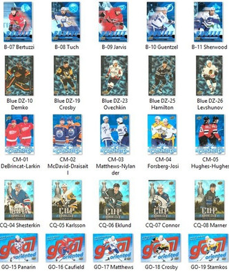 2025-26 Upper Deck Series 1 Inserts Short Prints - Pick your card