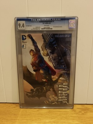 Batman/Superman #1 We Can Be Heros Lee Variant CGC 9.4 White Pages