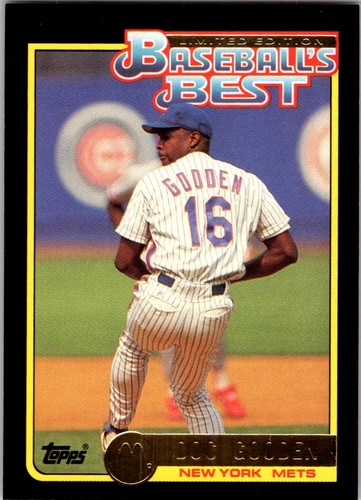 Doc Gooden #32 1992 Topps McDonald's Baseball's Best card