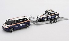 mini GT 1/64 Porsche 911 Dakar VW Buzz carrier car new Age14+