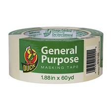 Duck Brand General Purpose Masking Tape: 1.88 in. x 60 yds. Natural 