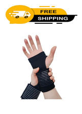 2 Pack Wrist Brace, Compression Wrist Support Splint for Women Men, Adjustable W