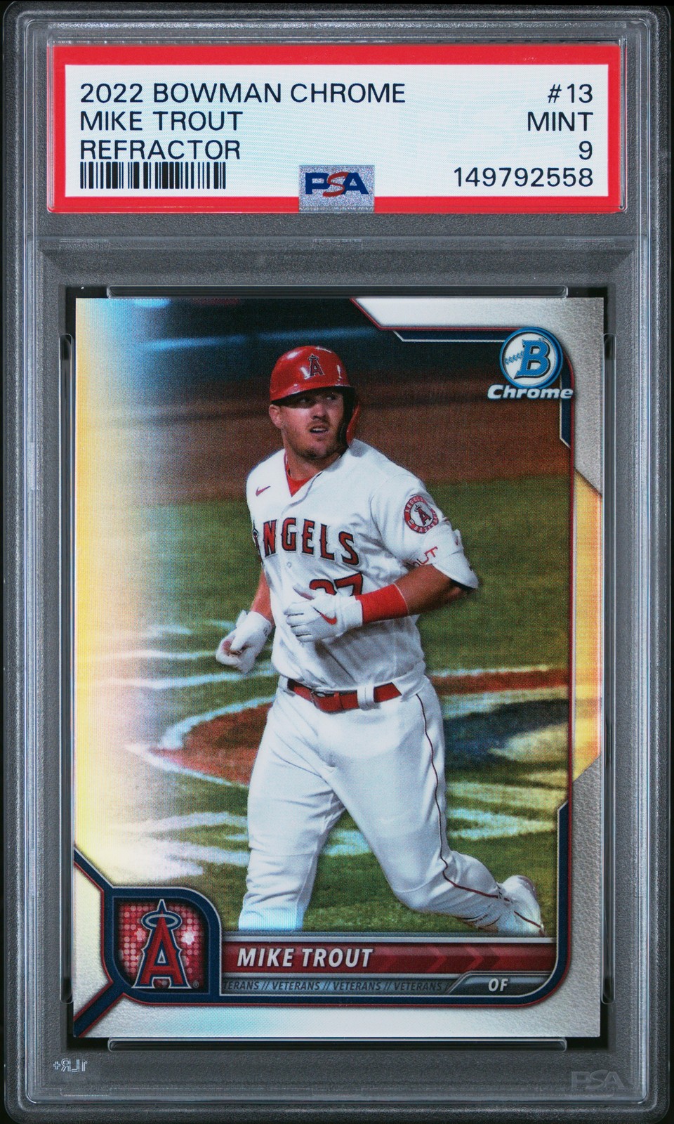 Mike Trout Refractor #13
