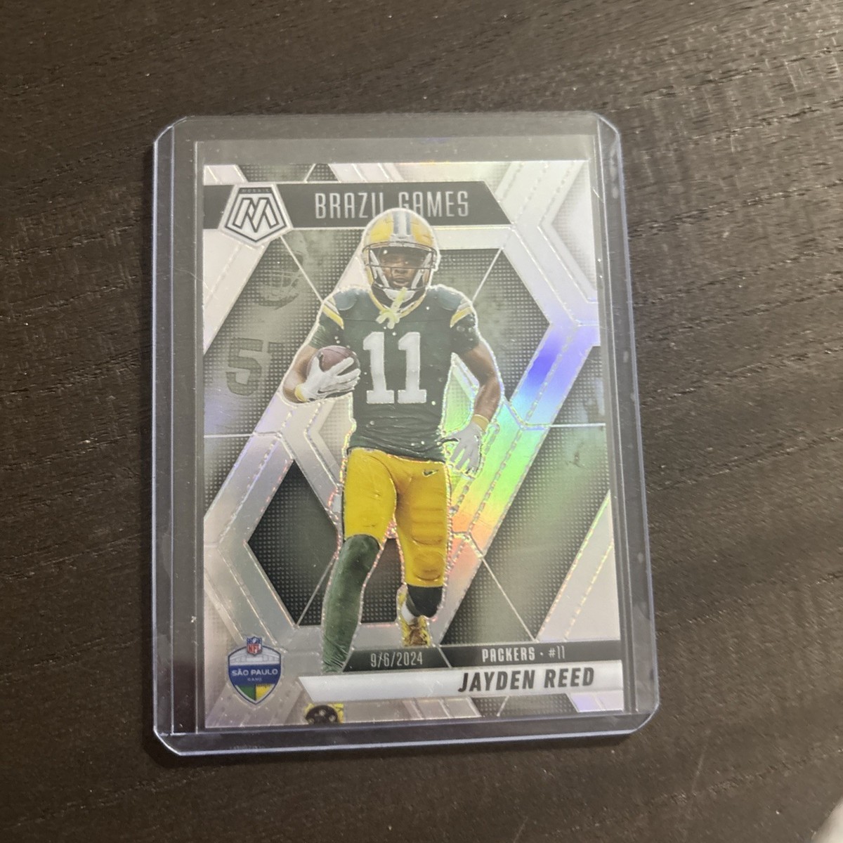 2025 Mosaic - Jayden Reed Brazil Games Silver Mosaic Prizm #264