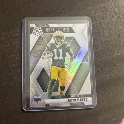 2025 Mosaic - Jayden Reed Brazil Games Silver Mosaic Prizm #264