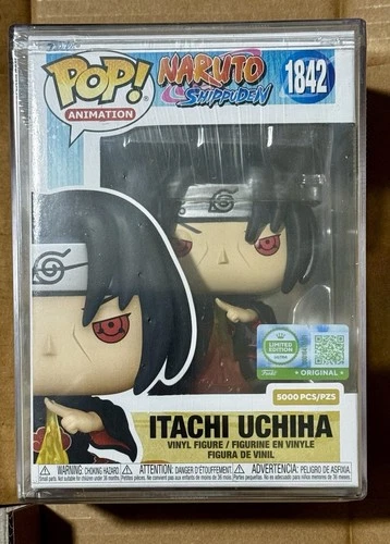 Funko Pop! Itachi Uchiha Fireball Jutsu Naruto #1842 LE 5000 With Protector