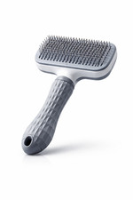 Self-Cleaning Pet Slicker Brush for Dogs  Cats   Removes Loose Hair, Deshedding
