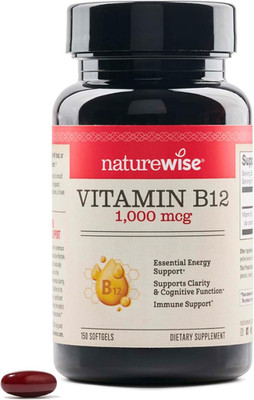 Naturewise Vitamin B12 1000 Mcg 150 Count[150-Day Supply]