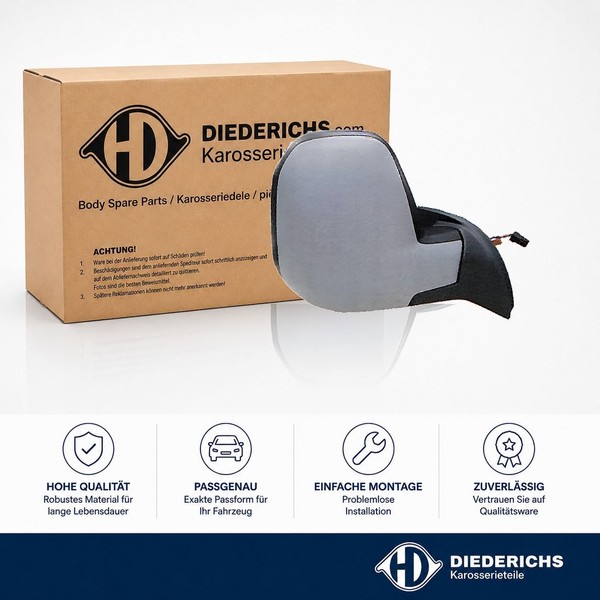 Aussenspiegel Rechts Diederichs 4013726 FÜR CitroËN Peugeot-image