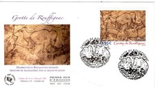 3905+ FDC  ENVELOPPE 1er JOUR       LES  GROTTES  DE  ROUFFIGNAC