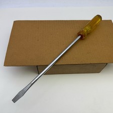 Vintage Williams Large Slotted Flat Head Screwdriver Dr-32 Made In Usa 16 Long