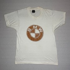 Vintage BMW Diamond Dust T-shirt 80  s Single Stitch Sparkle Tee Size L