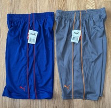 NWT Set Of 2 Pairs Of Boys Puma Athletic Shorts - Size M
