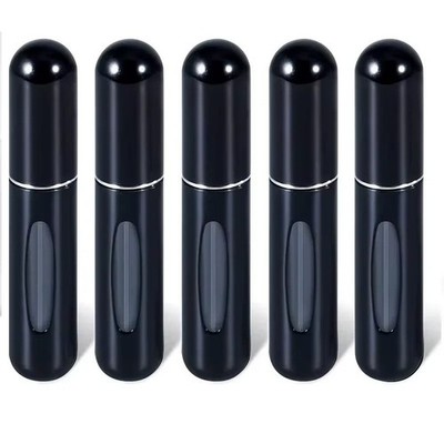 5x 5ml Mini Parfüm Zerstäuber nachfüllbar Spray Flakon Reise Kosmetik
