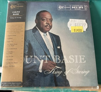 King of Swing by Count Basie (CD, 2002) Verve Records 1956 Jazz Big Band Clef