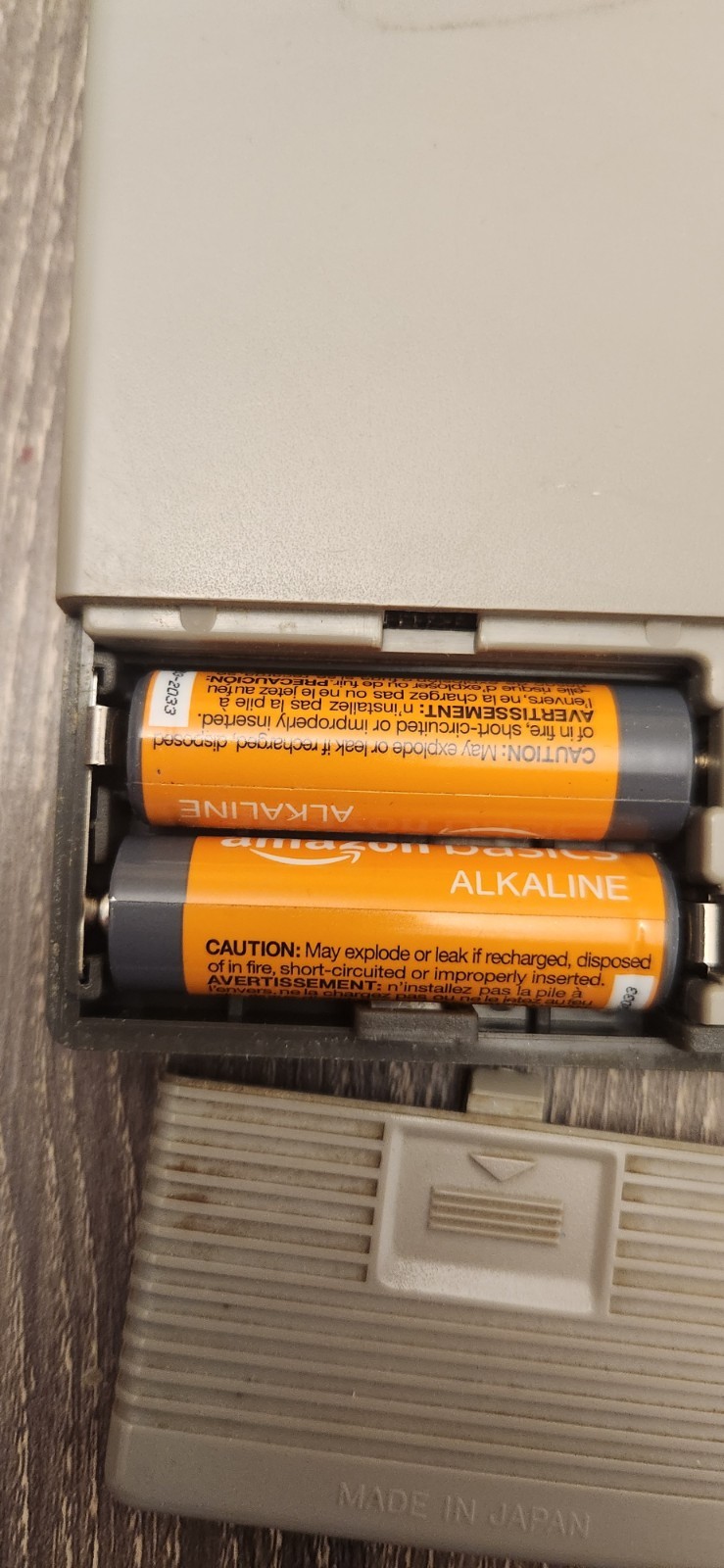 Vintage Sony RMT-311 Betamax VTR Remote Commander w/ Slider Japan Tested/Works 