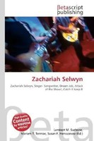 Lambert M. Surhone (U. A.) | Zachariah Selwyn | Taschenbuch | Englisch (2026)
