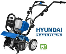 Motozappa motocoltivatore zappatrice motore a scoppio benzina 2T HYUNDAI 300 mm