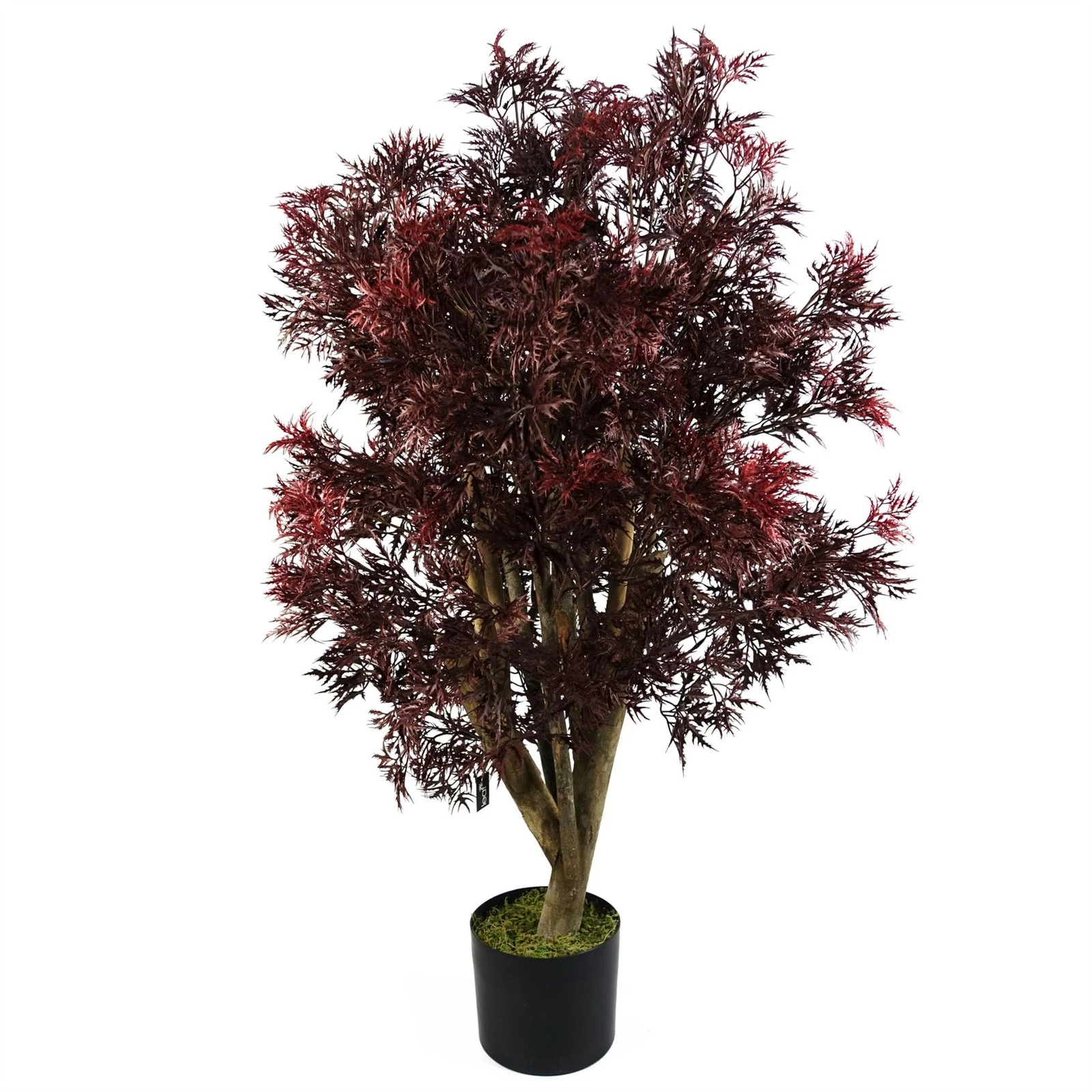 120cm UV Red Aralia Tree - 40547