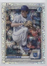 2020 Bowman Draft Chrome Sparkle Refractor Christian Chamberlain #BD-84 ni4