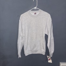 Vintage Jerzees Blank Gray Sweatshirt 1990s