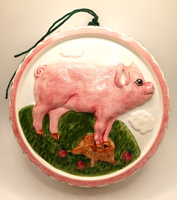 Andrea West Sigma Taste Setter Pig Jello Mold 8.5 D