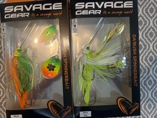 2 Savage Gear Lures Da’Bush Spinnerbaits NEW SEALED PACKAGES