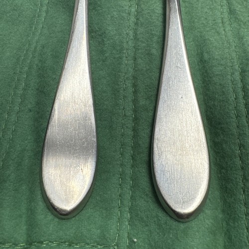 (2) - Gorham GEORGETOWN - ALTES Satin Griff Edelstahl Besteck 7 1/2" SPEISEGABELN - Bild 2 von 4