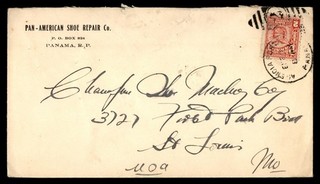 Mayfairstamps Panama Pan American Shoe Repair to USA Cover aaz_59491