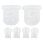 4pcs Duckbill Valves Silicone Diaphragm For Efficient Milk Pumping