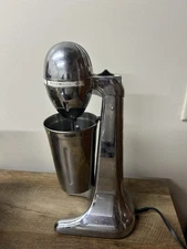 Hamilton Beach Drink Master Classic Chrome Milkshake Maker Mixer 730-C