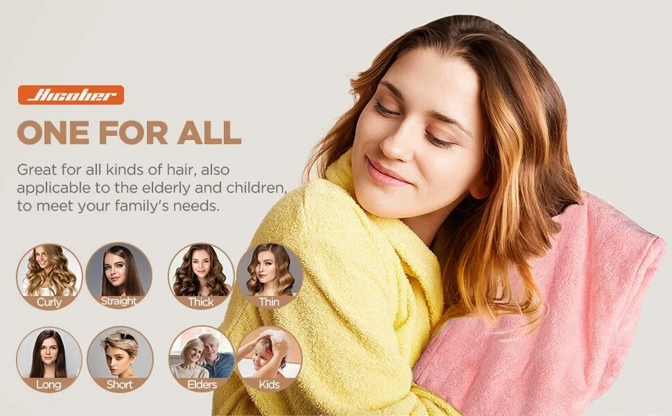 Toalla de cabello de microfibra Turbie Twist - para mujeres, hombres y niños, paquete de 4 Foto 4 de 4