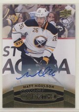 2015-16 Upper Deck GTS Overtime Gold Foil Auto Matt Moulson #134 Auto