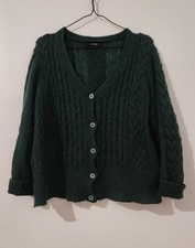 Burton of London Strickjacke Gr. M forest gre...