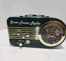Mr. Christmas Snow Tunes Radio Plays Songs, Weather  Elf News Pine Green WORKS
