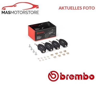 SATZ BREMSBELÄGE BREMSKLÖTZE VORNE BREMBO P 61 145 P FÜR CITROËN C4 III,C4 X